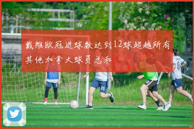 戴维欧冠进球数达到12球超越所有其他加拿大球员总和